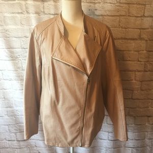 Faux Leather Jacket